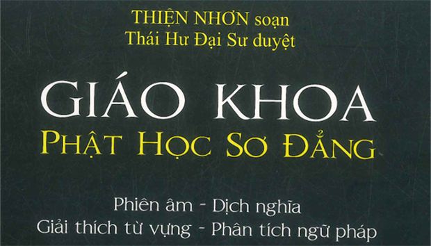 GIÁO KHOA PHẬT HỌC SƠ ĐẲNG